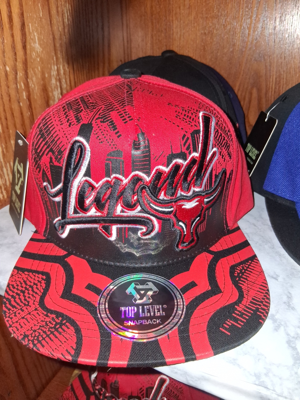 NBA Chicago Bulls Jordan #23 Legend Stitched Lettering&Cityscape Detail Snapback